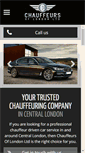Mobile Screenshot of chauffeursoflondon.net